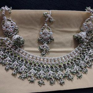 Indian necklace earring set